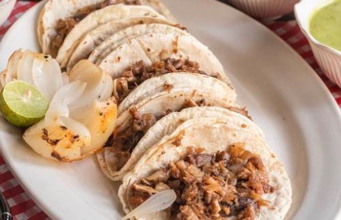 Taco de chorizo
