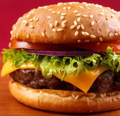 Hamburguesa Sencilla con papas francesa