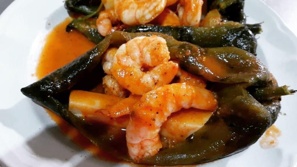 Chile Relleno de Camarón