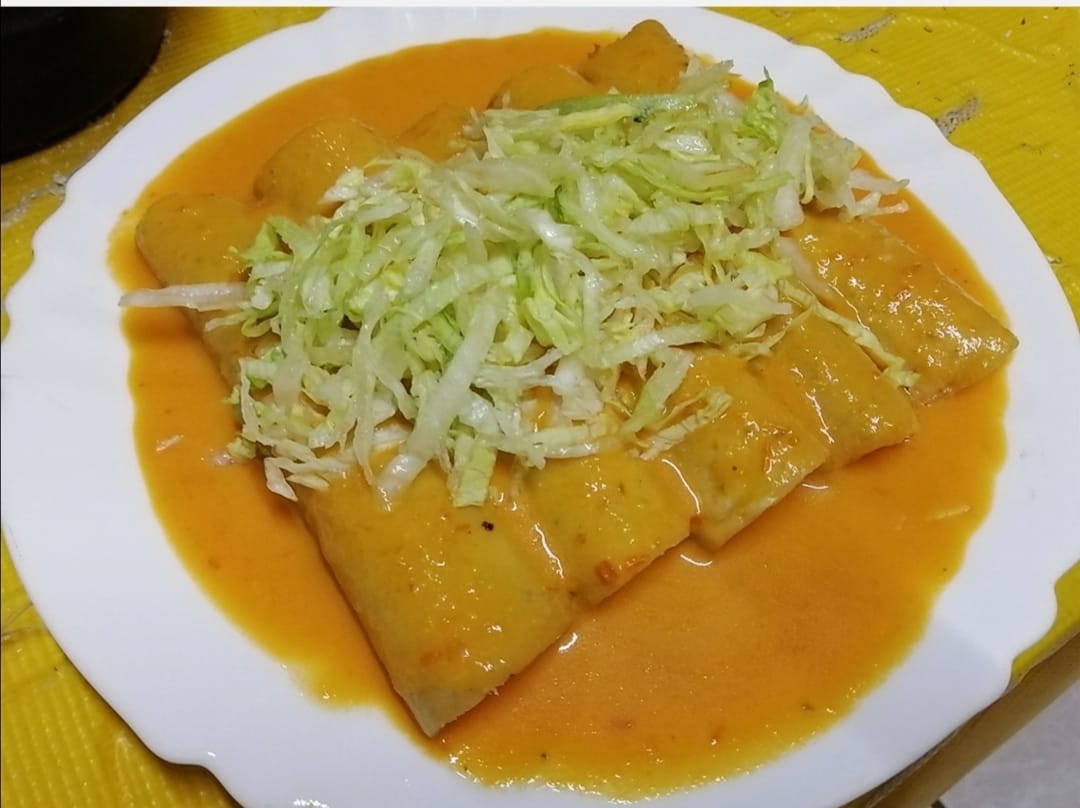 Enchiladas vegetarianas