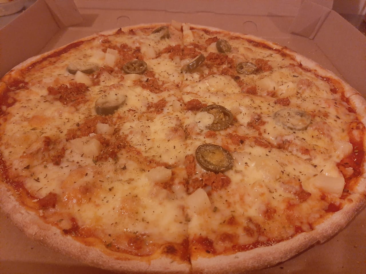 Pizza ranchera