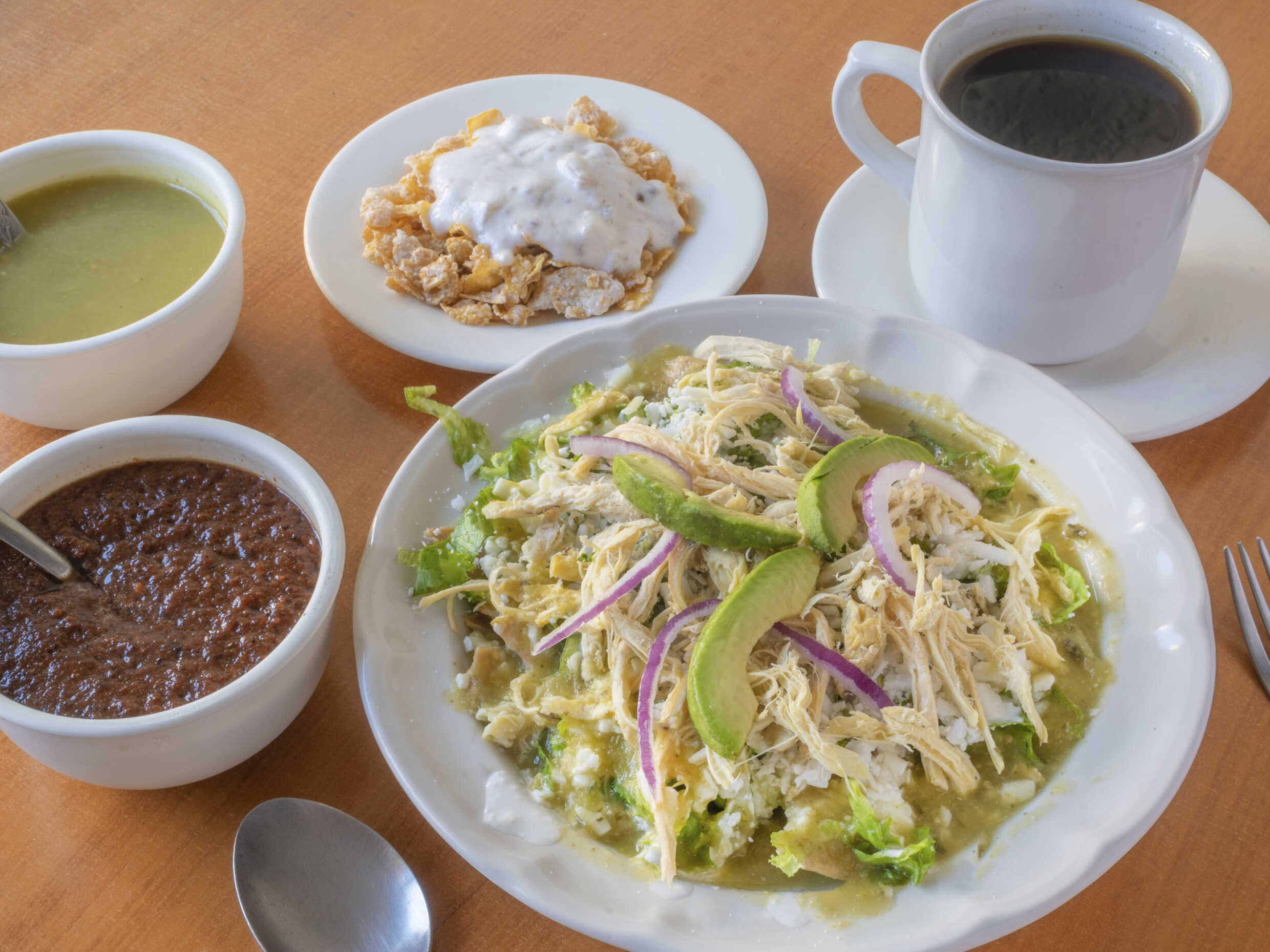 Chilaquiles Desayunos
