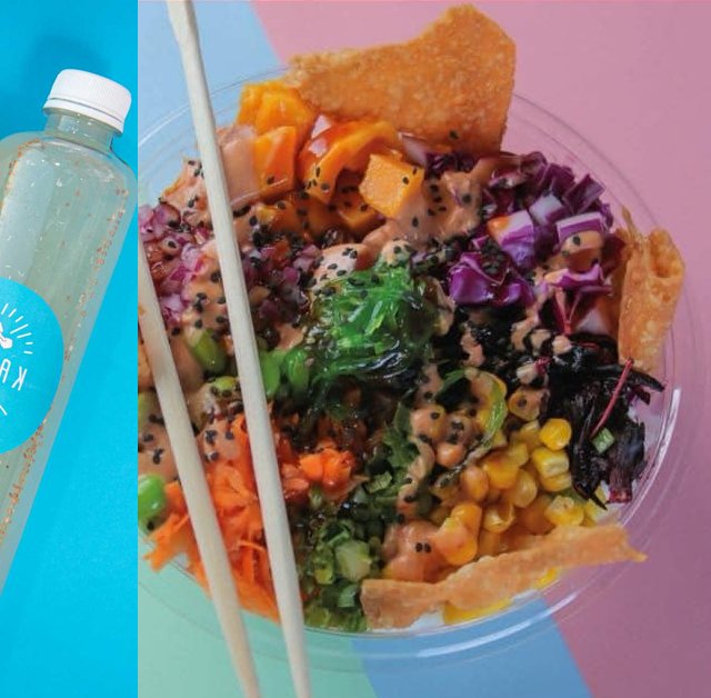 Poke Bowl Chico + Agua de Chía
