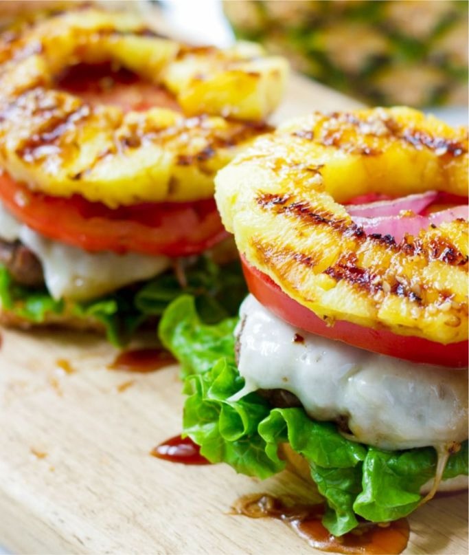 Hamburguesa Hawaiana