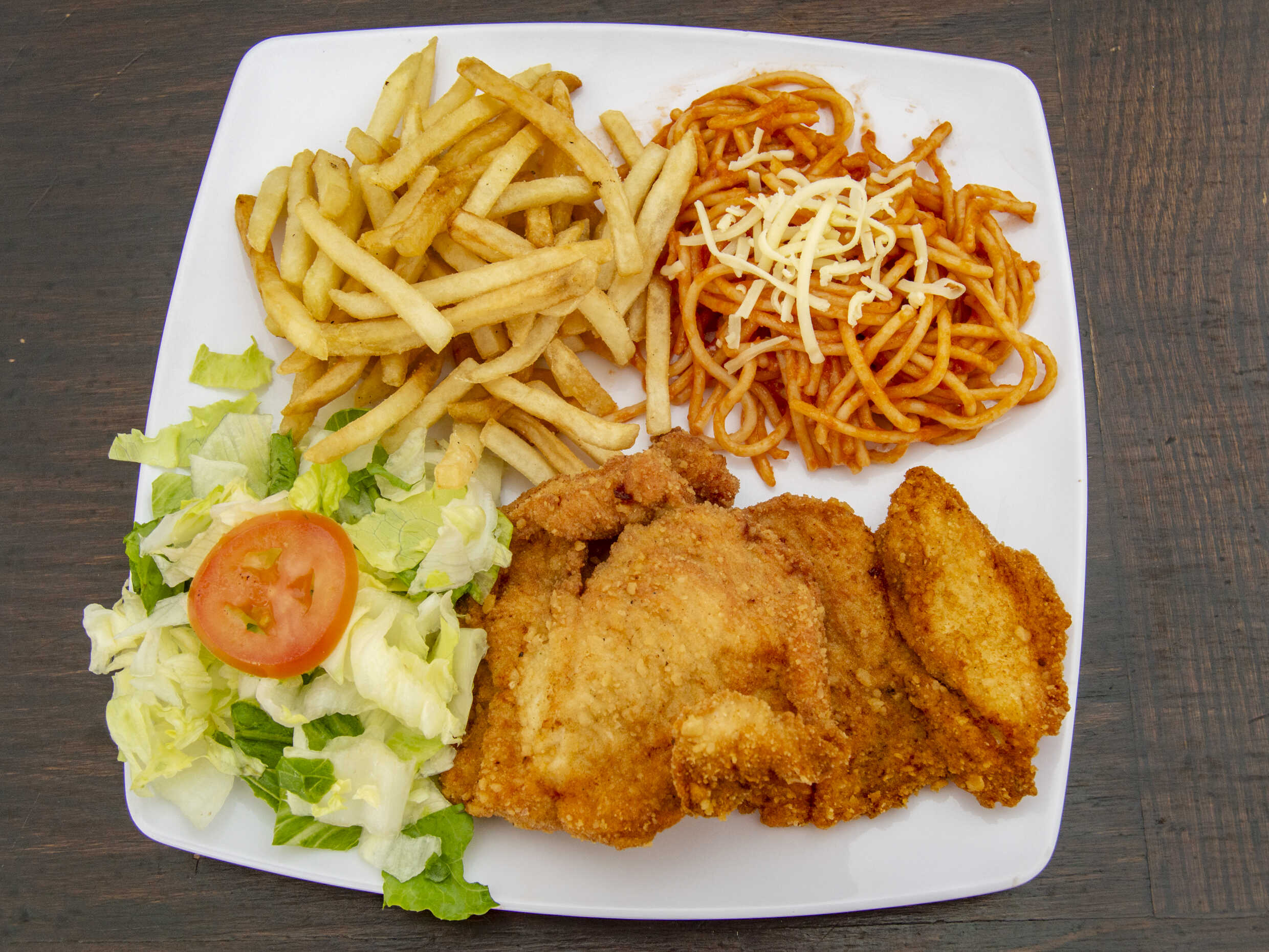 Milanesa de Pollo + Gratis Agua de Sabor