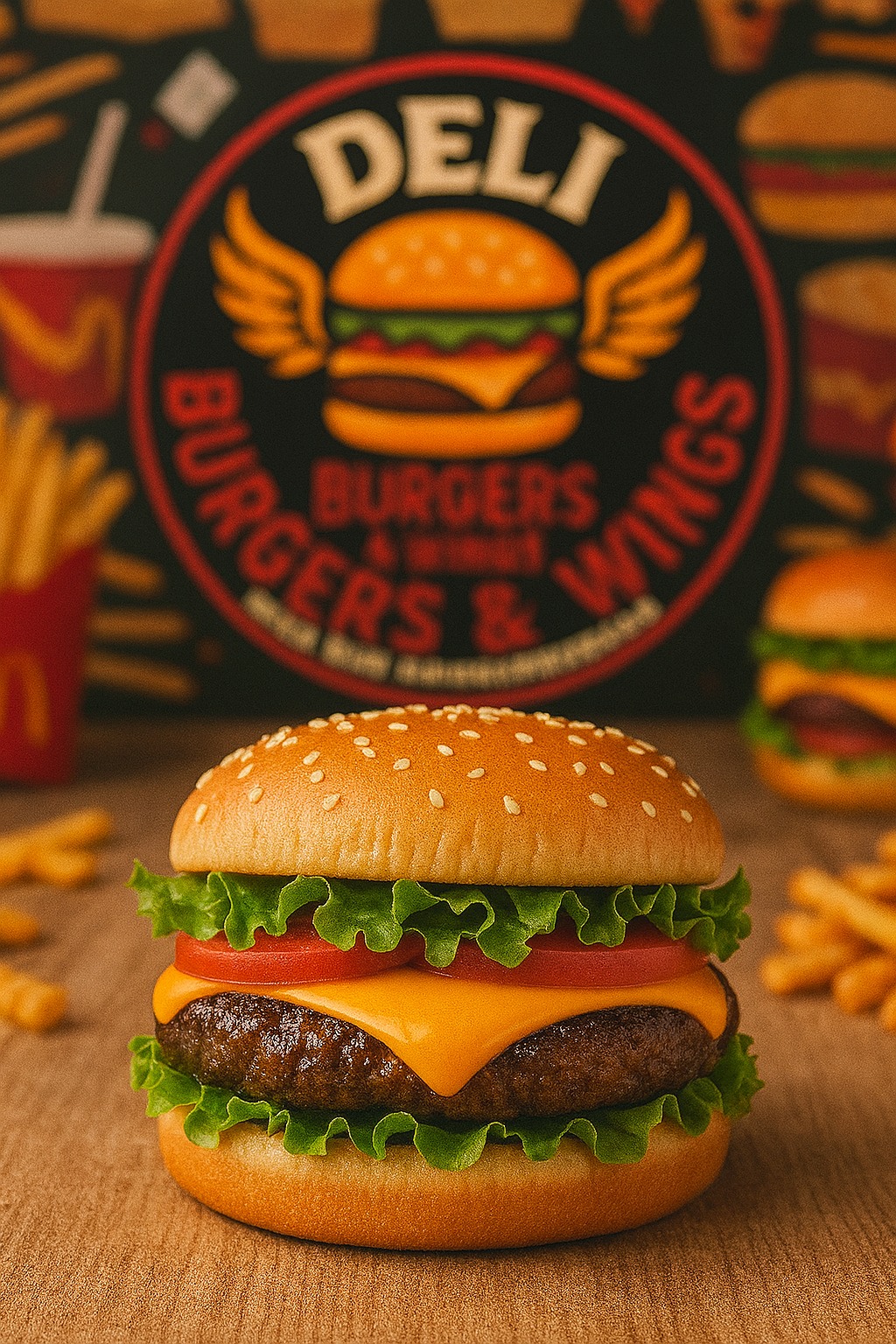 Hamburguesa La Clásica
