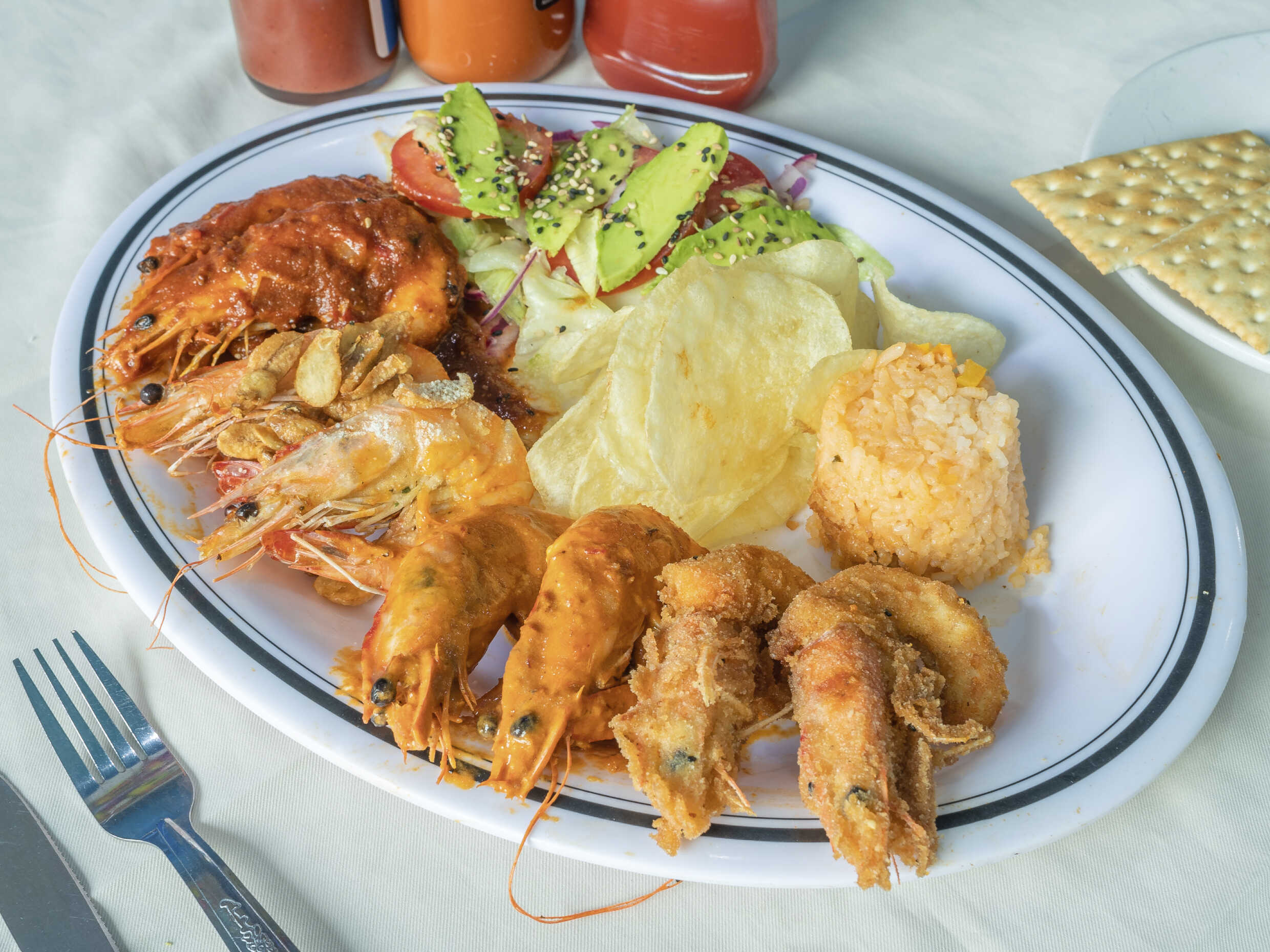 Camarones Plato Mixto