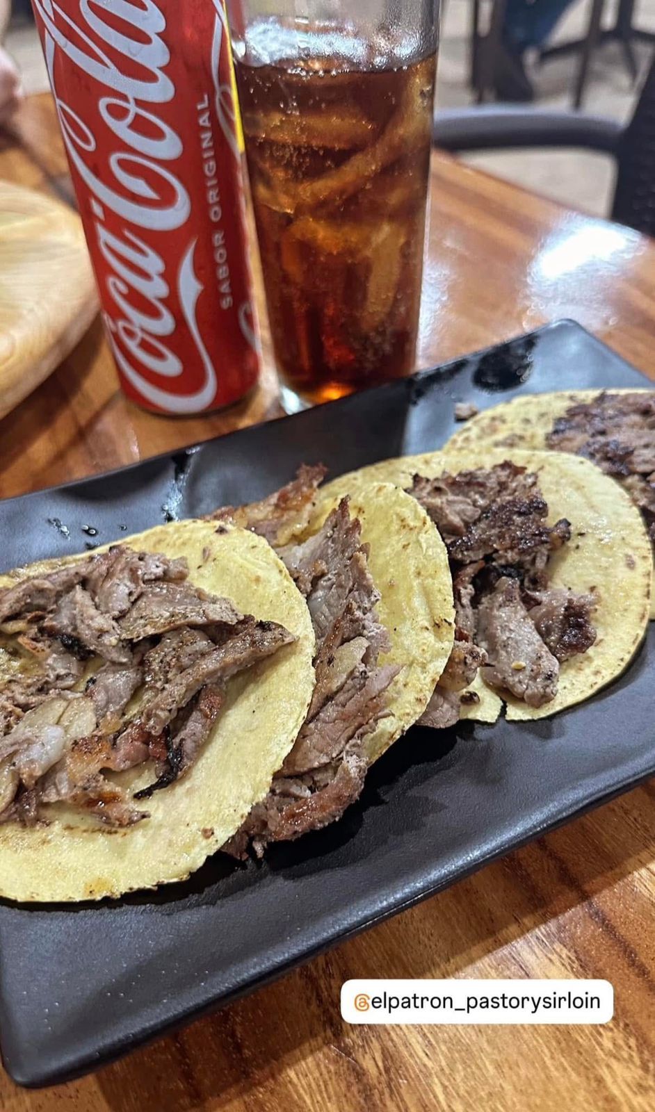Tacos de Sirloin Maíz 4pzas