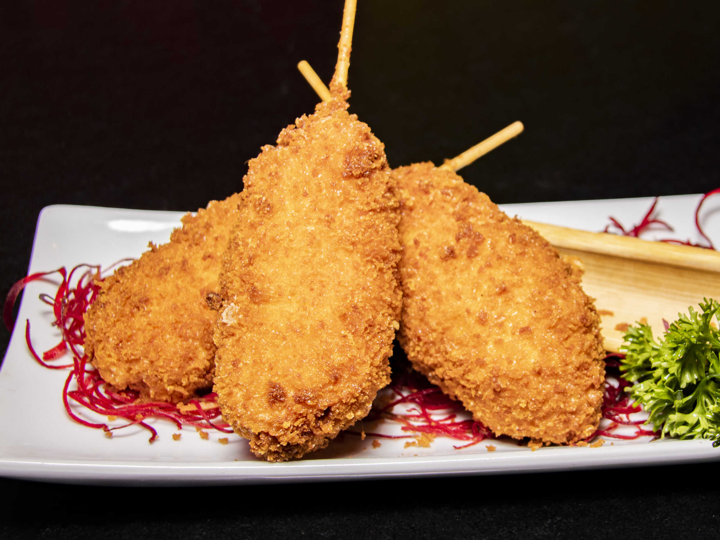 Kushiague de Plátano con Queso