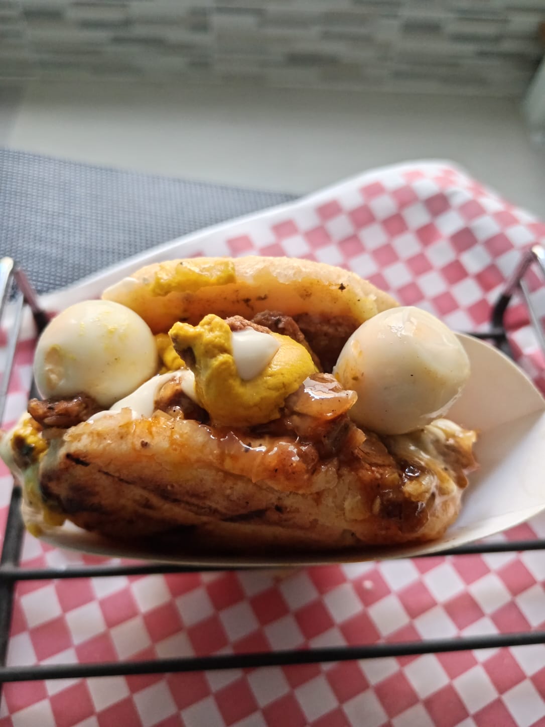 Arepa con Pollo