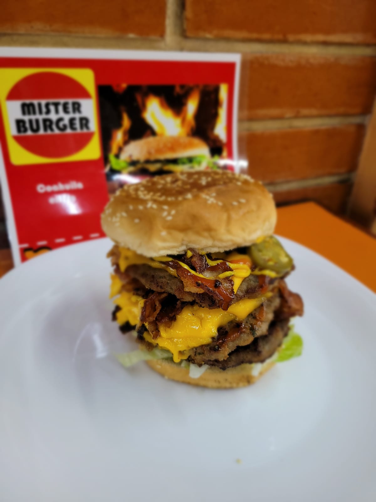 Hamburguesa Triple