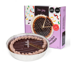 Tres Leches de Chocolate Congelado