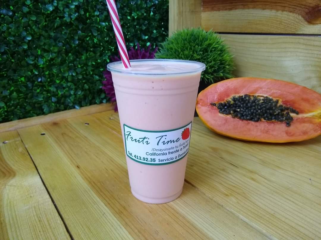 Smoothie Fresa Papaya
