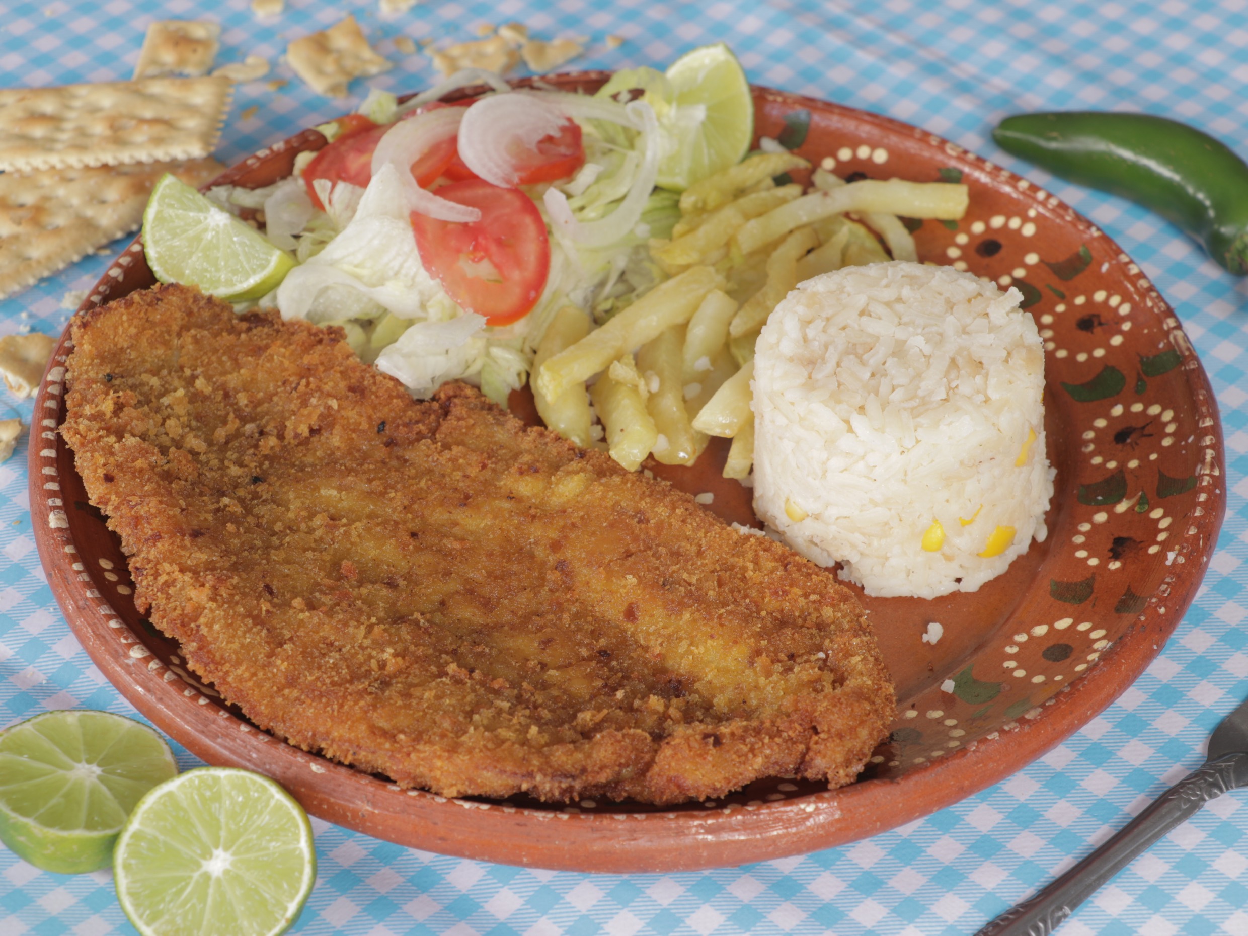 Filete empanizado