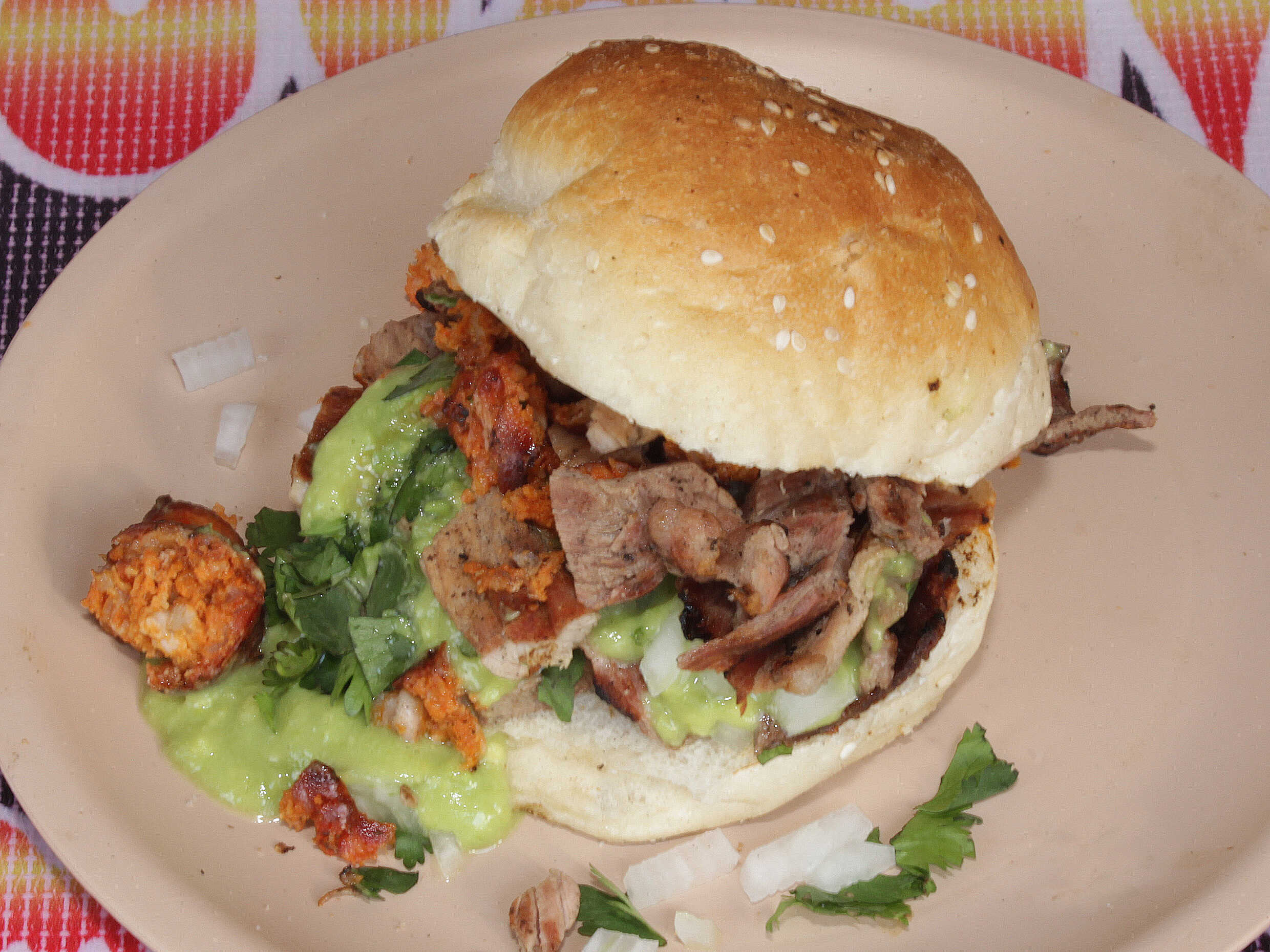 Cemita de Carne Combinada