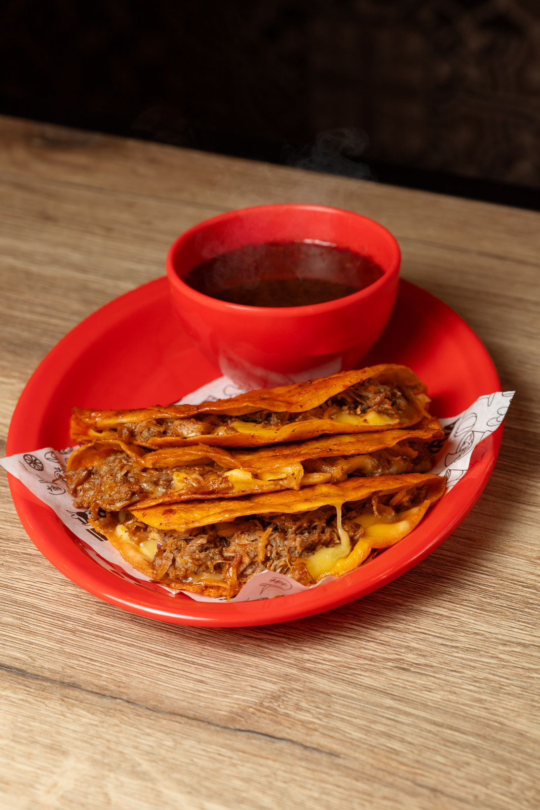 Tacos 3 Pzas + Consome
