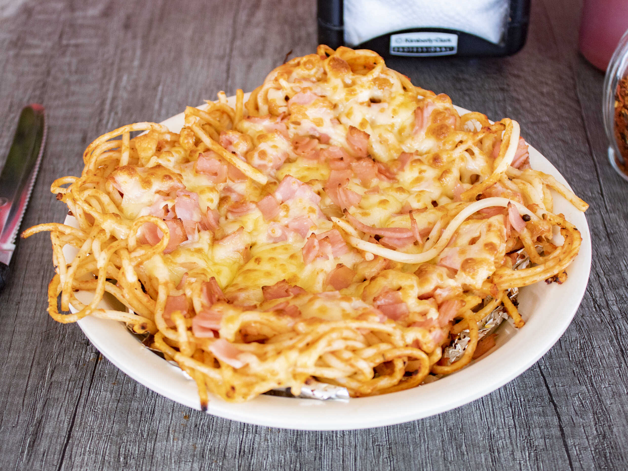 SPAGUETTI AL HORNO