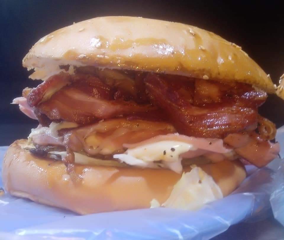 Hamburguesa Tocinosa