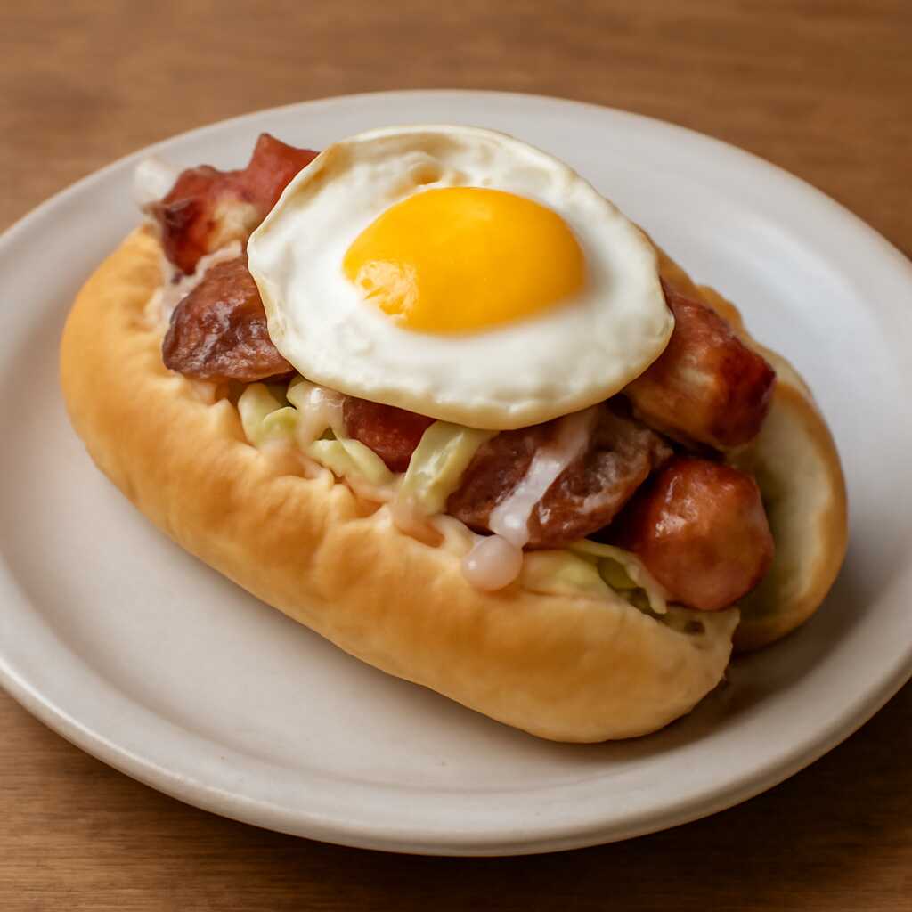 Perro Caliente Huevo Frito