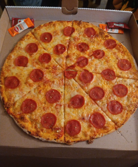 Pizza de Pepperoni Grande