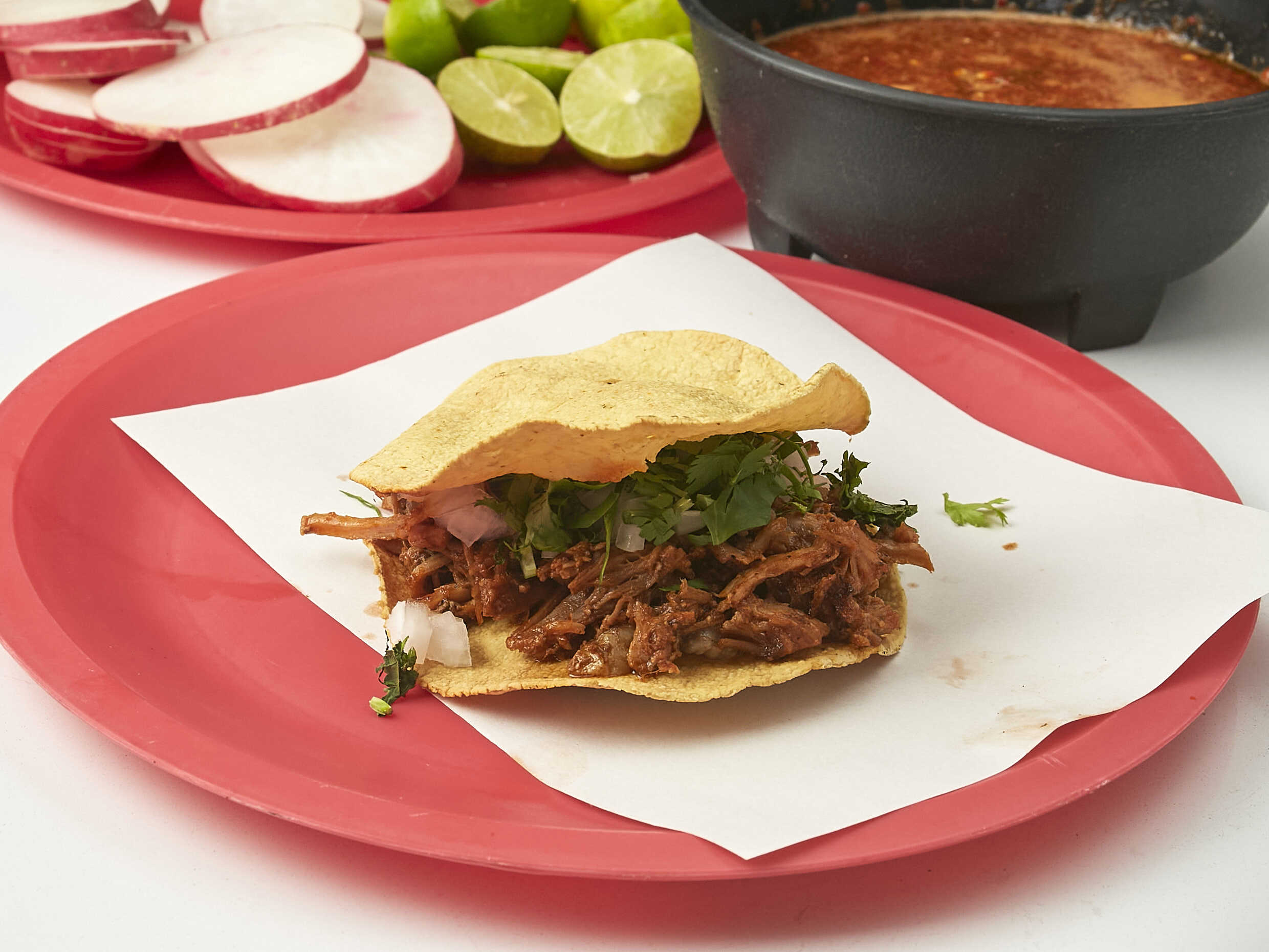 Tostada de Asada
