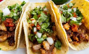 Taco de machado con huevo