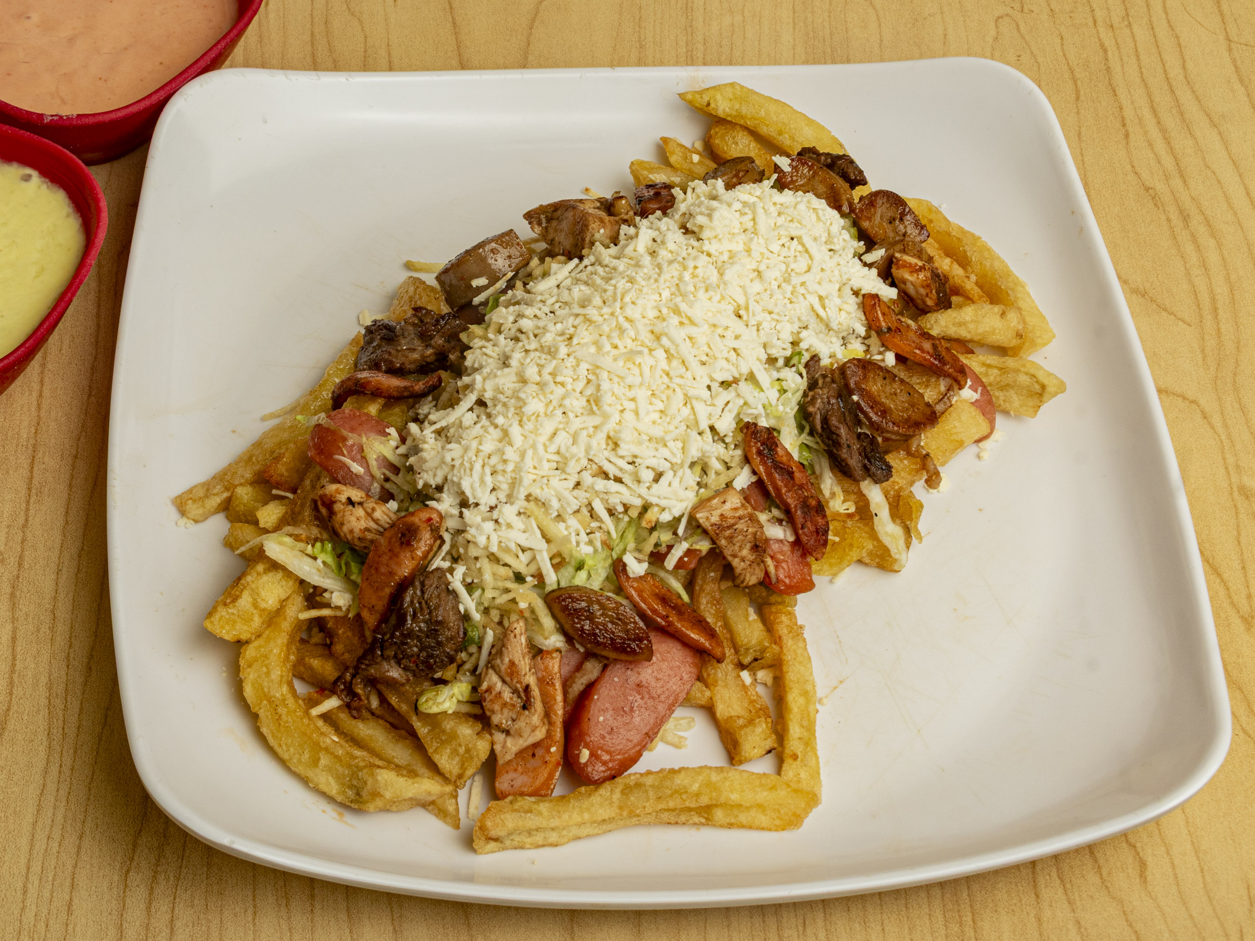 Salchipapa Personal Mini Mixta