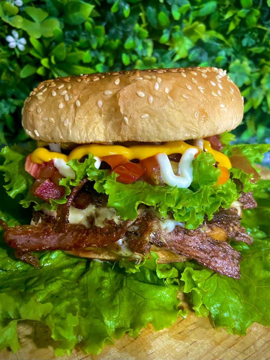 Promo 🤑 Hamburguesa Tocino