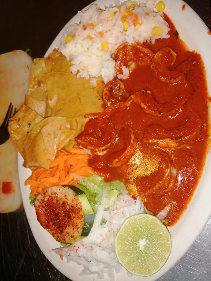 Camarones a la Diabla