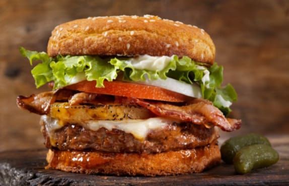 Hamburguesa Hawaiana