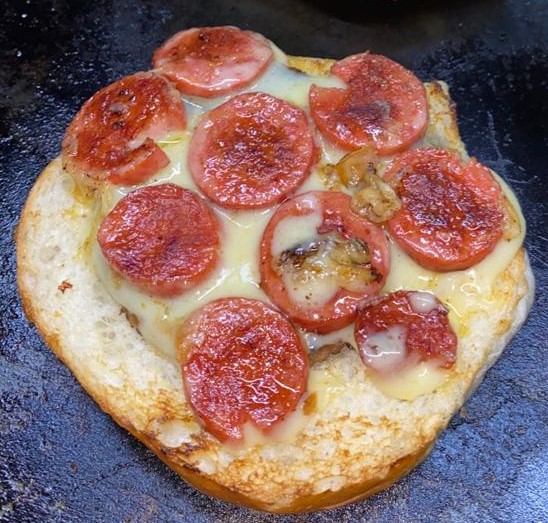 Hamburguesa Choriqueso