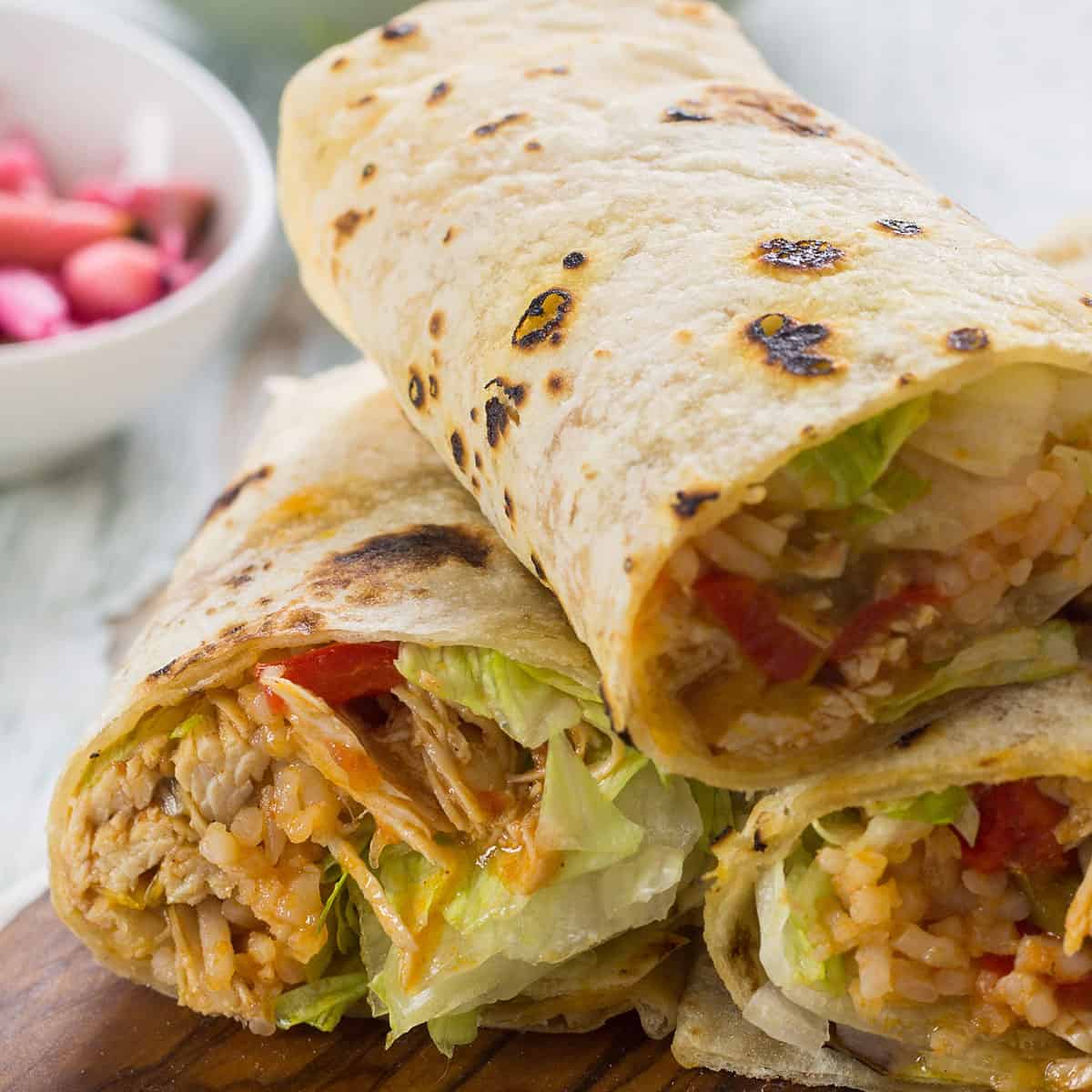 Burrito de harina
