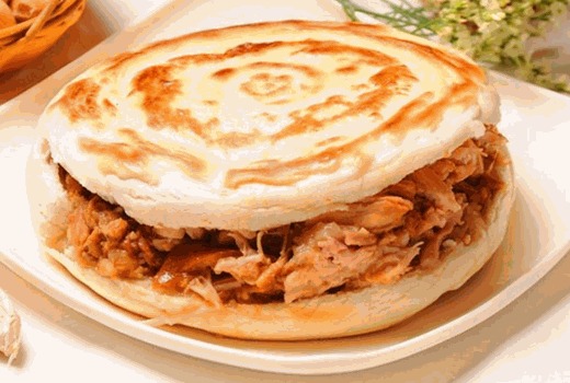 A-1pan Chino Relleno de Carne/腊汁肉夹馍