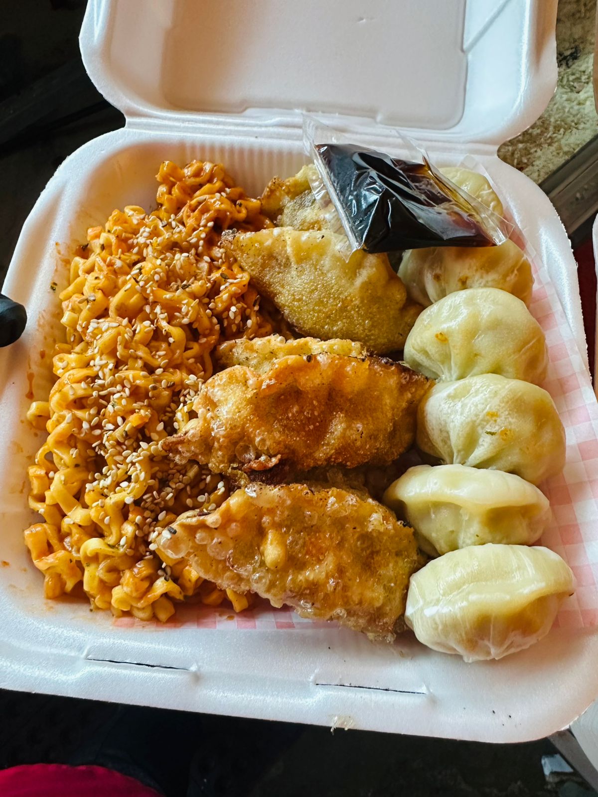 Ramen +  12 Dumplings