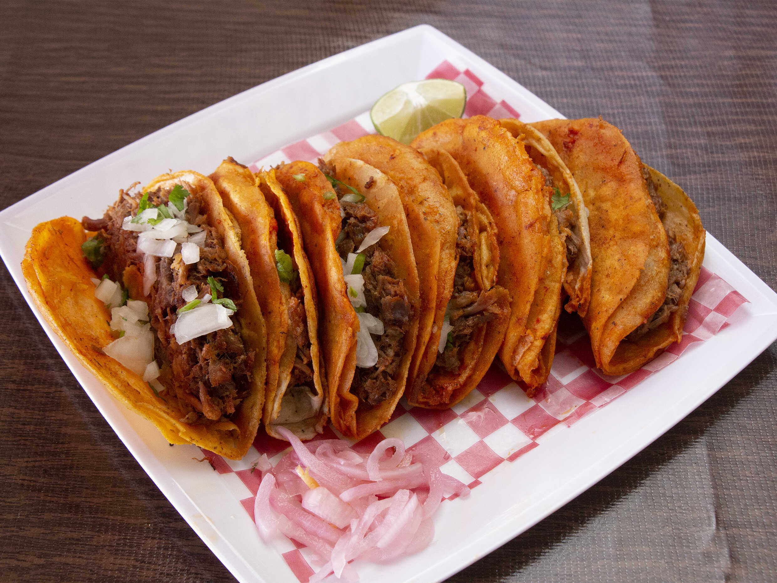 QuesaTaco de Barbacoa a la Plancha