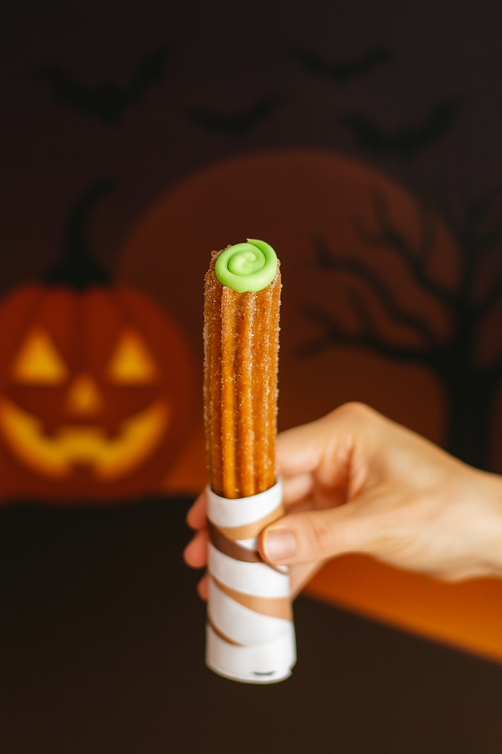 Halloween Churro Relleno