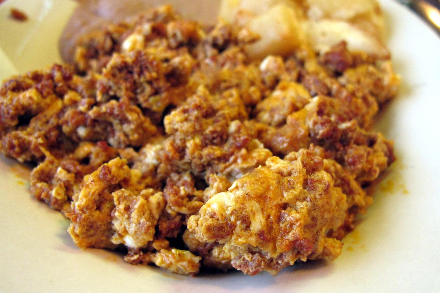 Combo - Huevos con Chorizo + Agua Fresca