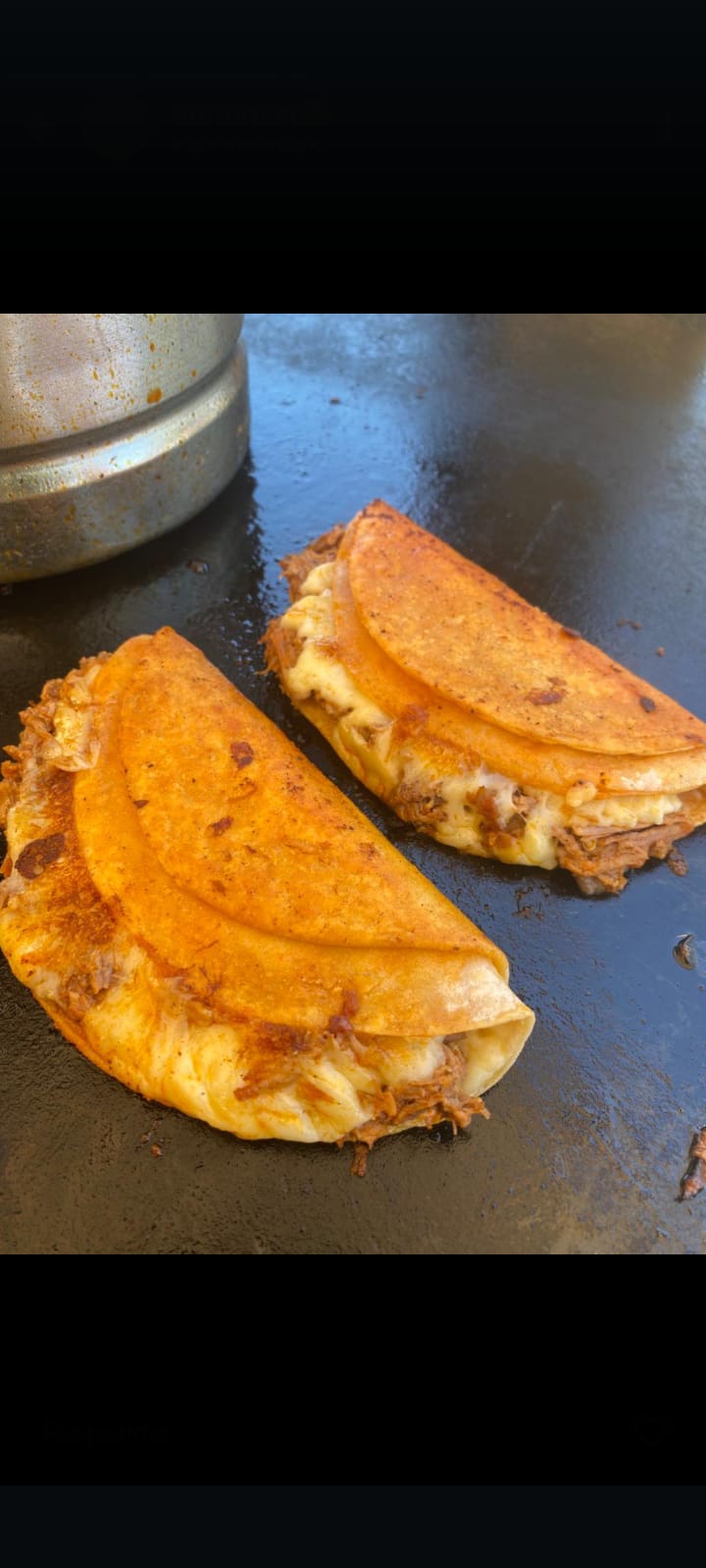 Taco de Barbacoa con Queso