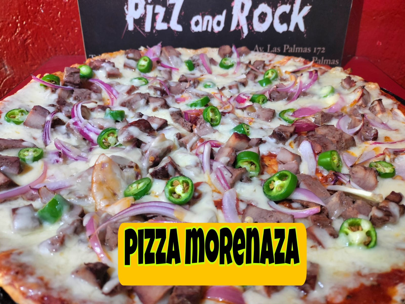 Pizza Morenaza (Grande)