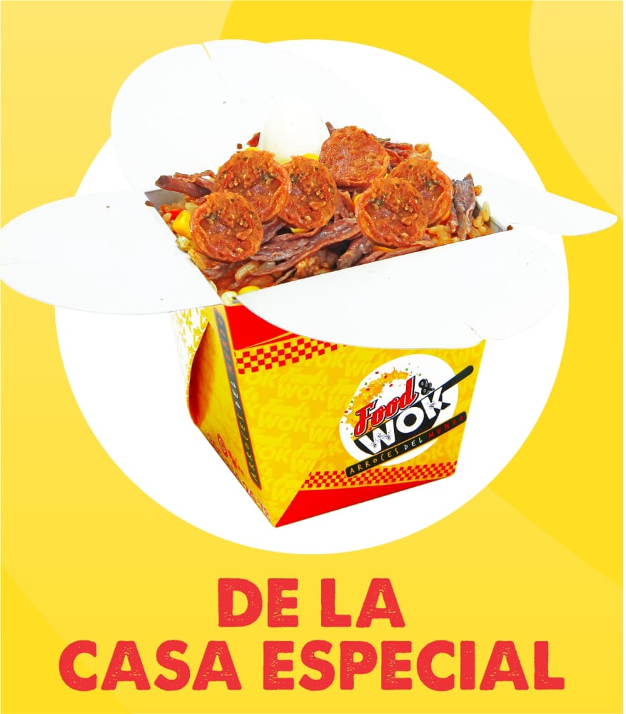 Arroz de la Casa Especial + Limonada Natural