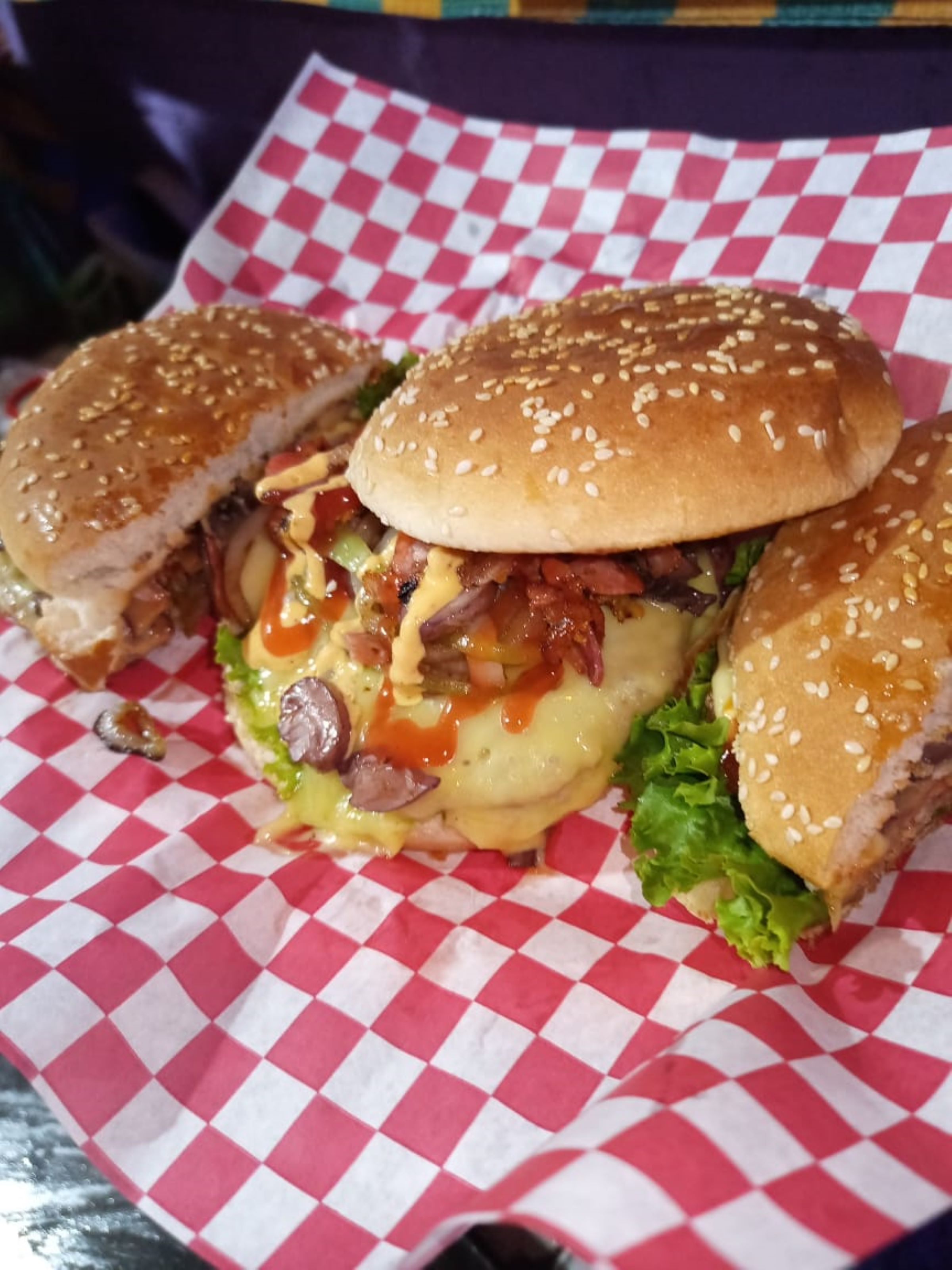 Hamburguesa Hawaiana