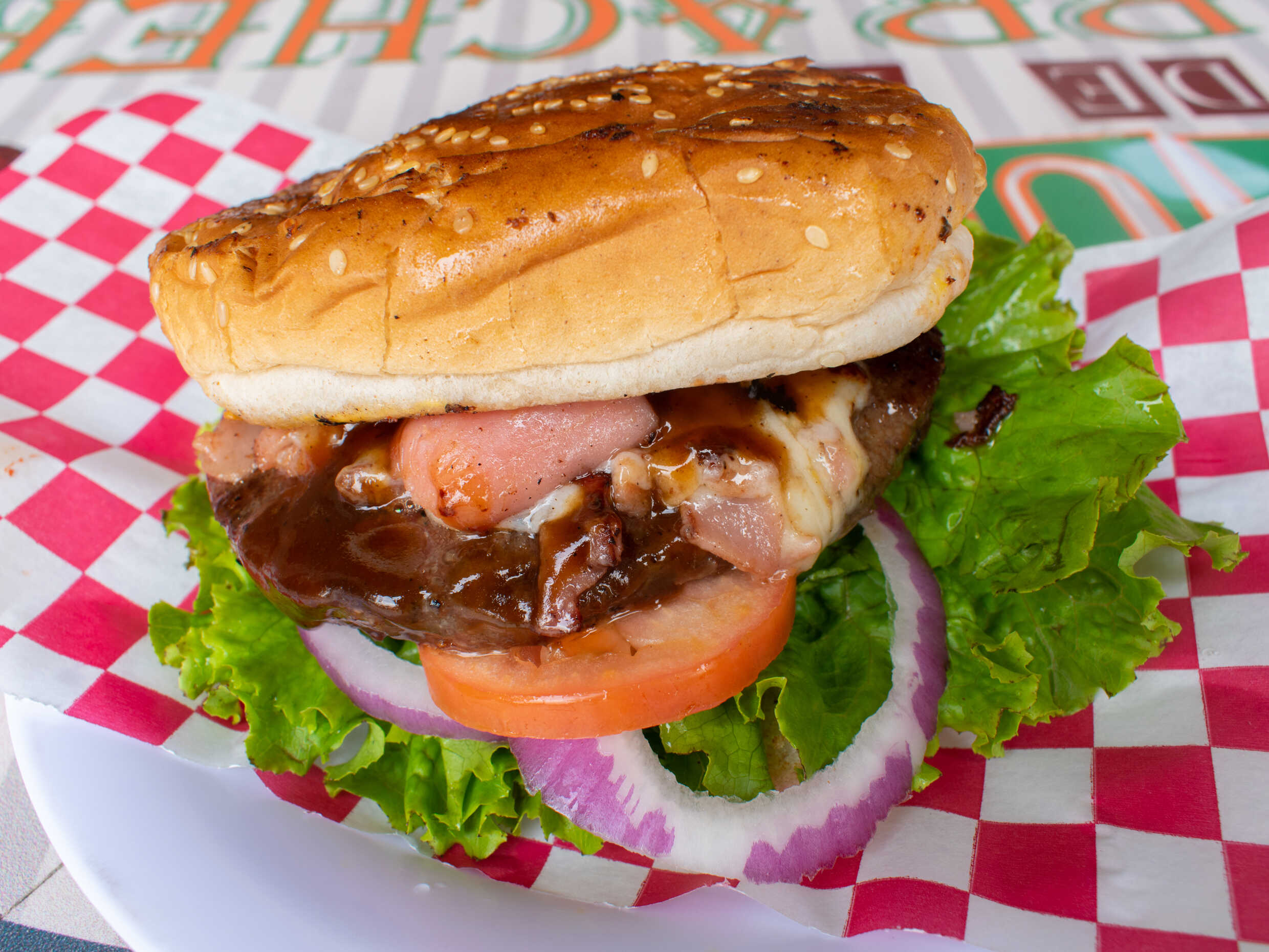 Hamburguesa de Arrachera