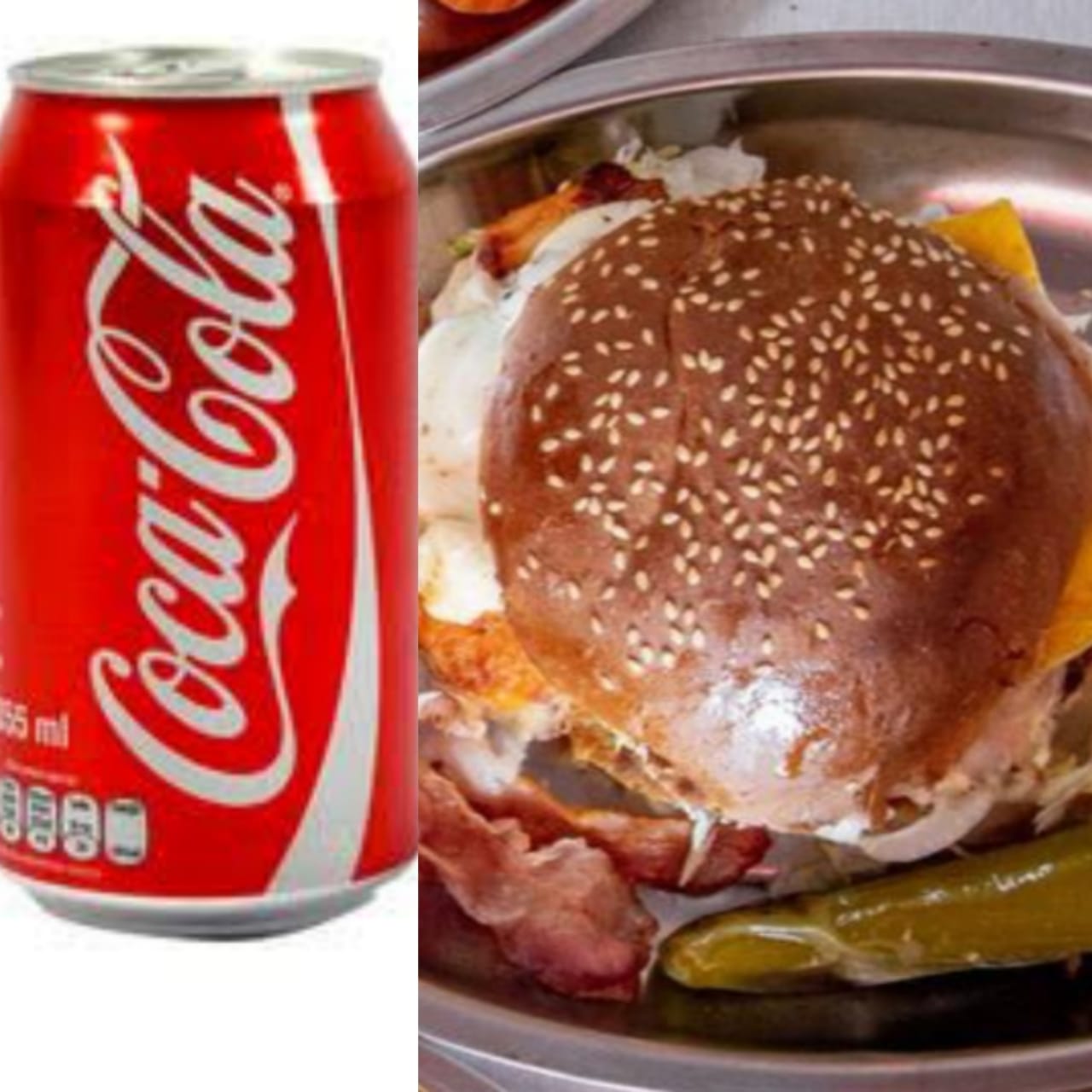 Combo Mejor Juntos (Hamburg de res Gde + 1 Coca)