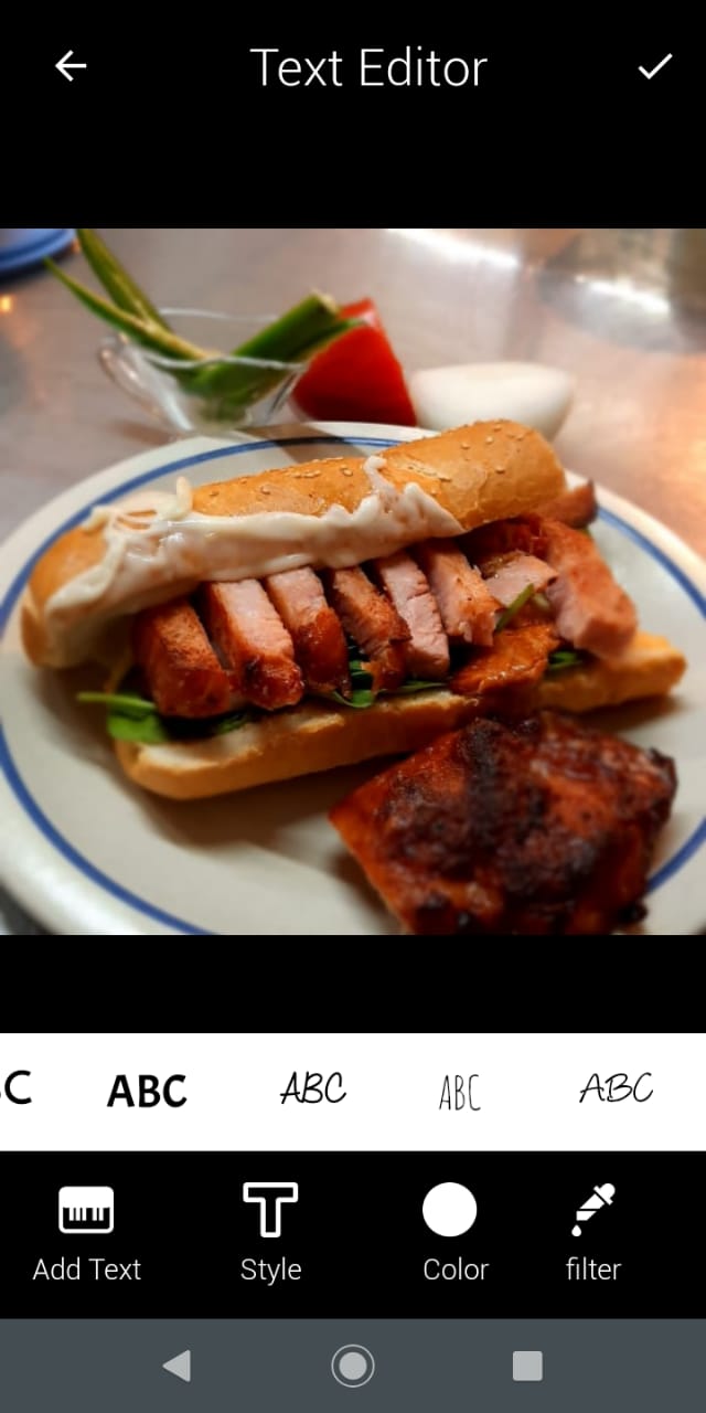 Baguette Chuleta