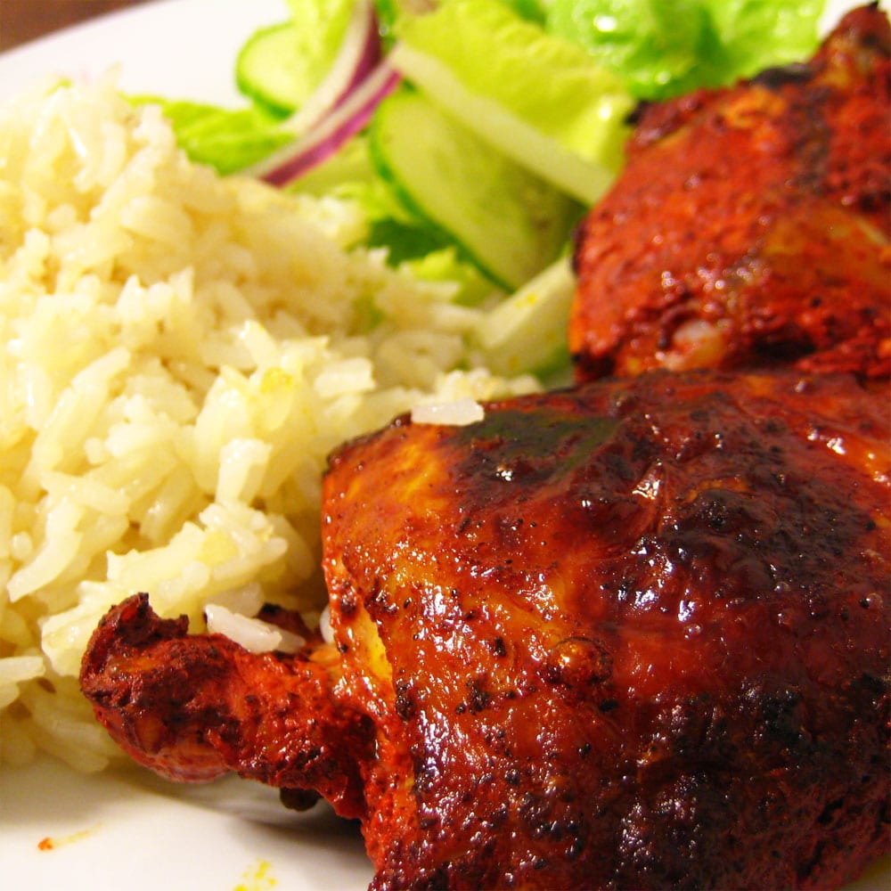 Pollo en Achiote