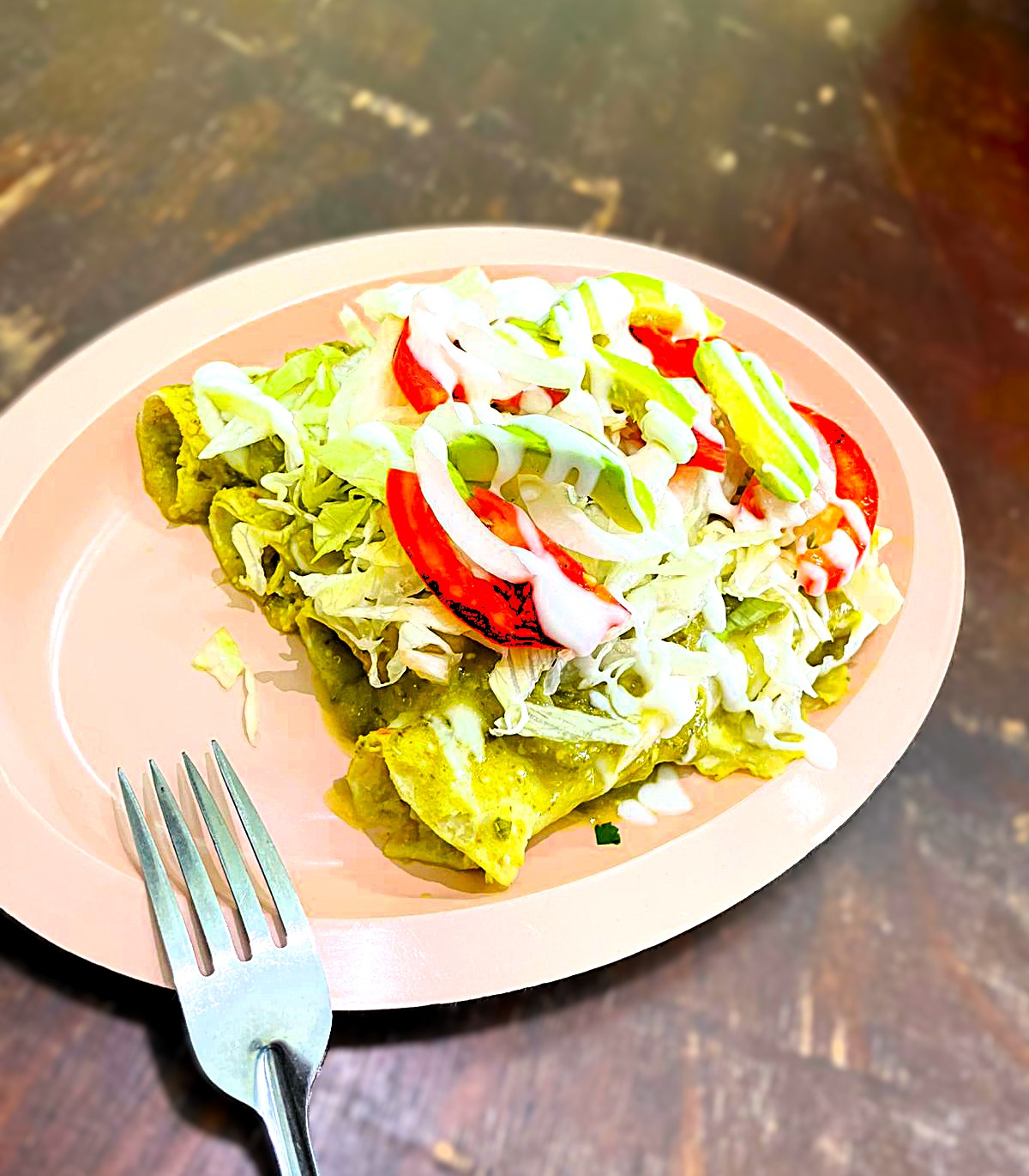 Enchiladas Suizas (6 Piezas)