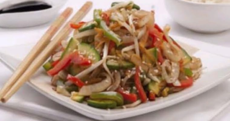 Chop Suey con Camaron