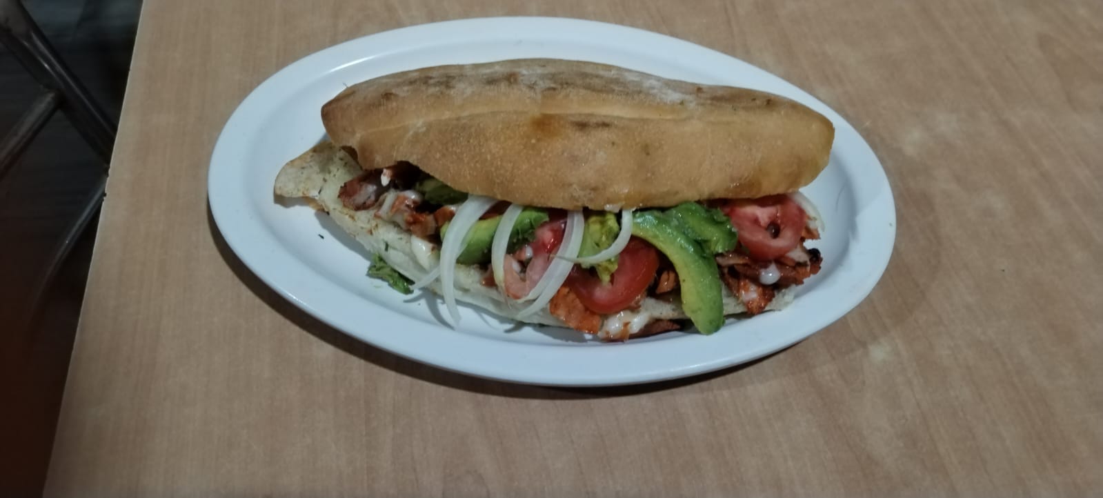 Torta Con Queso y Bistec