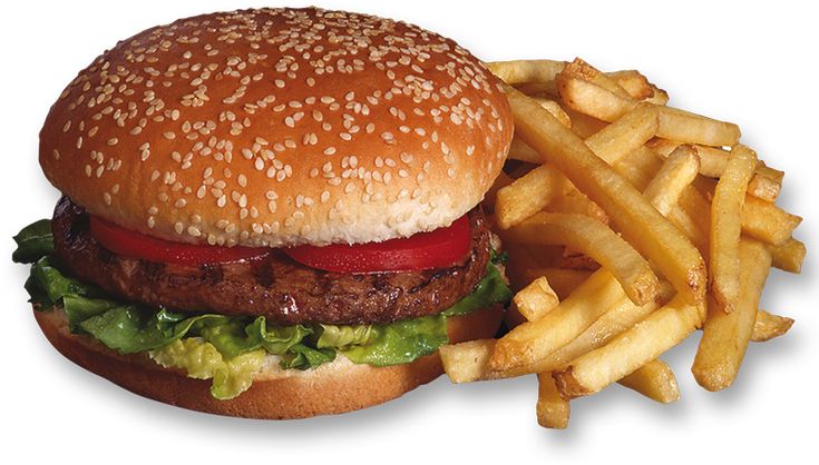 Promo. Hamburguesa con papas