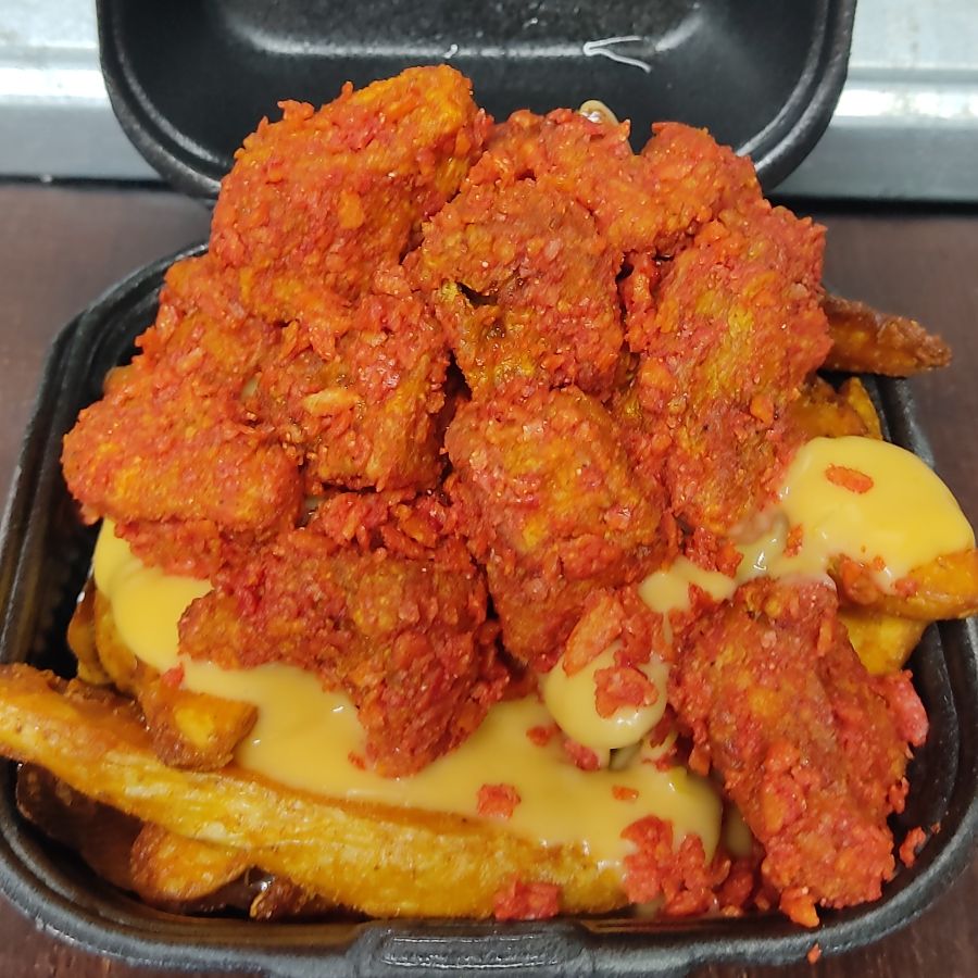 Nachos con Boneless
